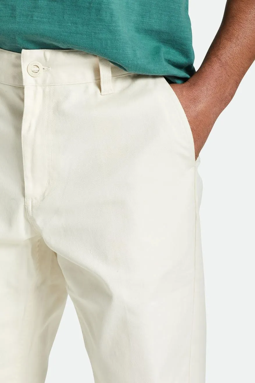 Choice Chino Relaxed Pant - Whitecap