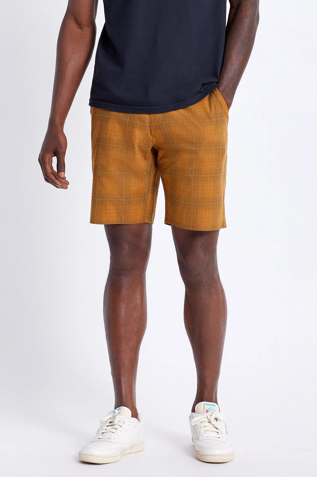 Choice Chino Utility Short - Copper/Steel Blue