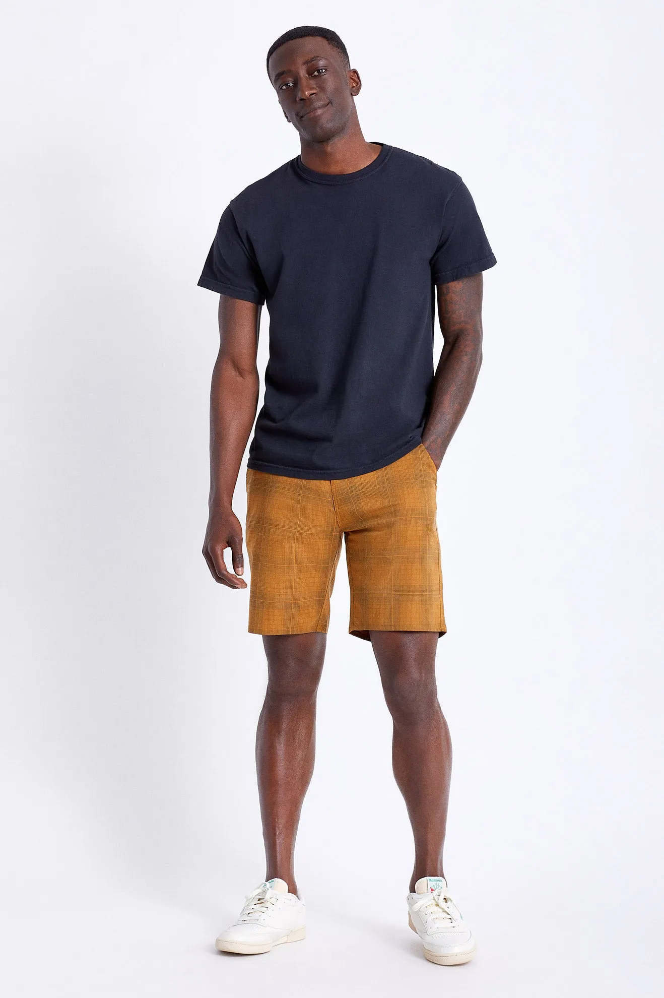 Choice Chino Utility Short - Copper/Steel Blue