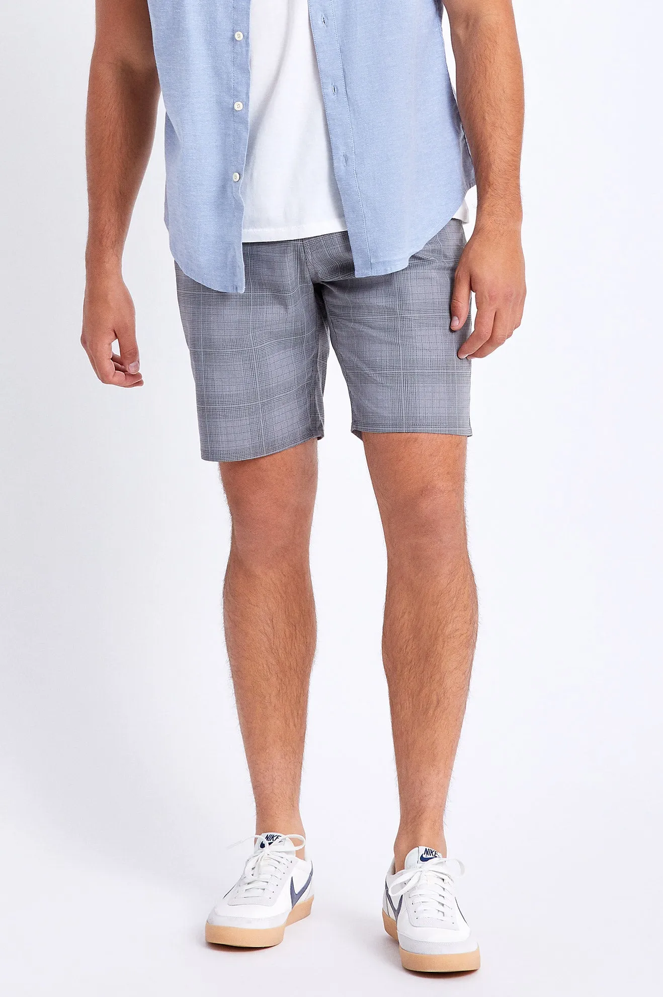 Choice Chino Utility Short - Grey/Charcoal