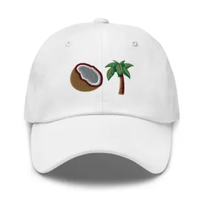 Coconut Tree Dad Hat