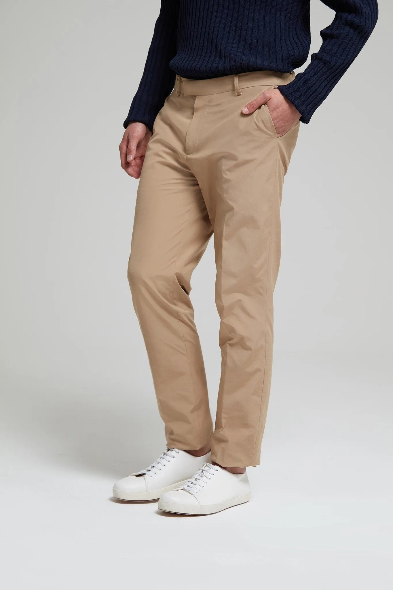 Cotton Blend Chino Trouser