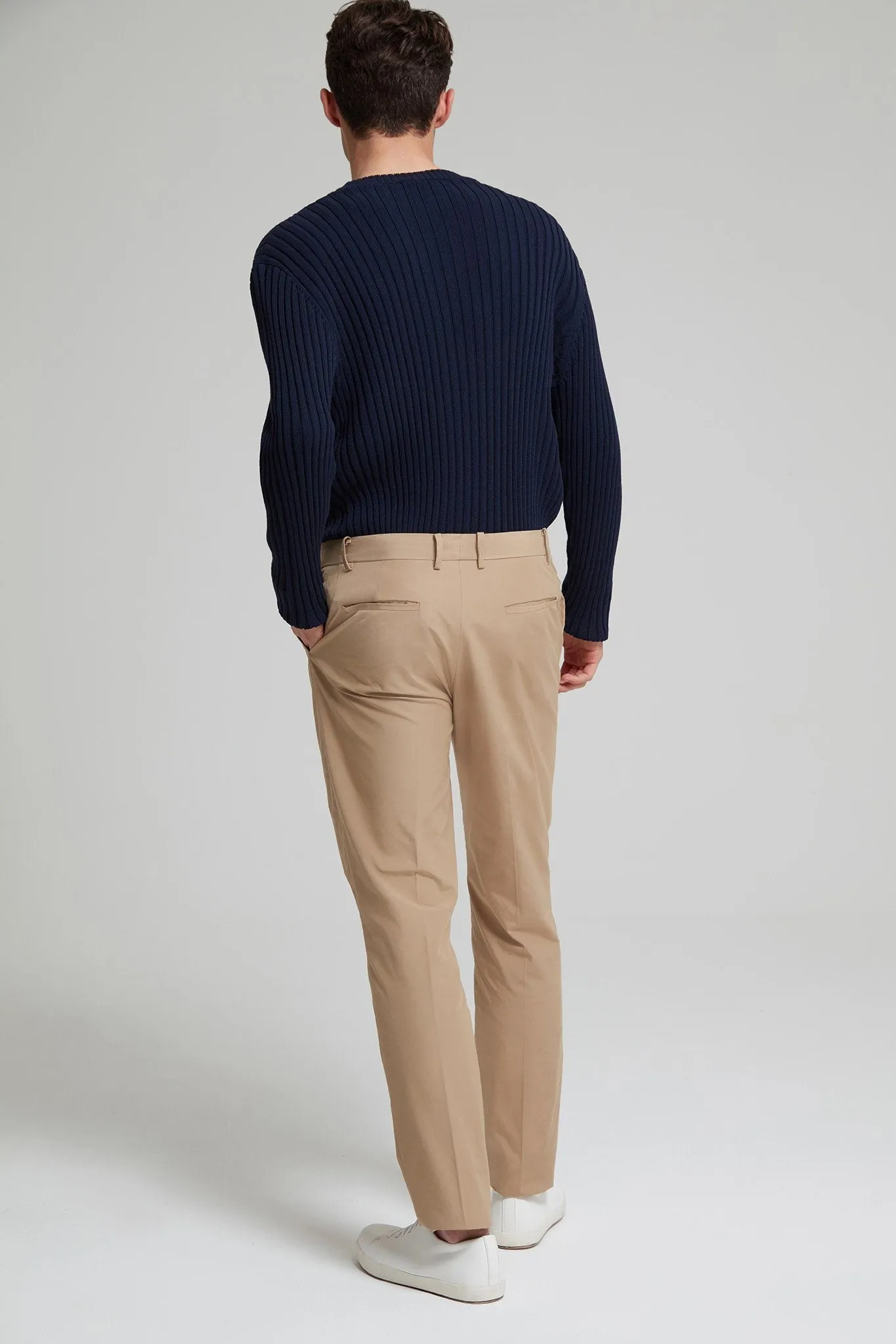 Cotton Blend Chino Trouser