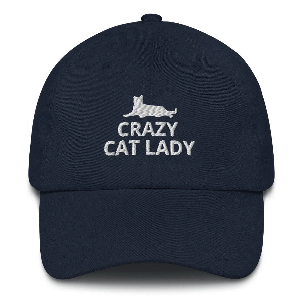 Crazy Cat Lady Hat | Perfect gift for the cat lover in your family!| Multiple Hat Colors Available