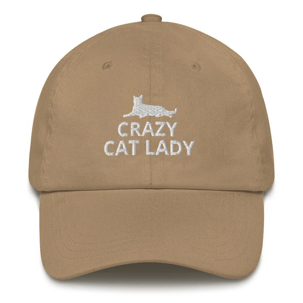 Crazy Cat Lady Hat | Perfect gift for the cat lover in your family!| Multiple Hat Colors Available