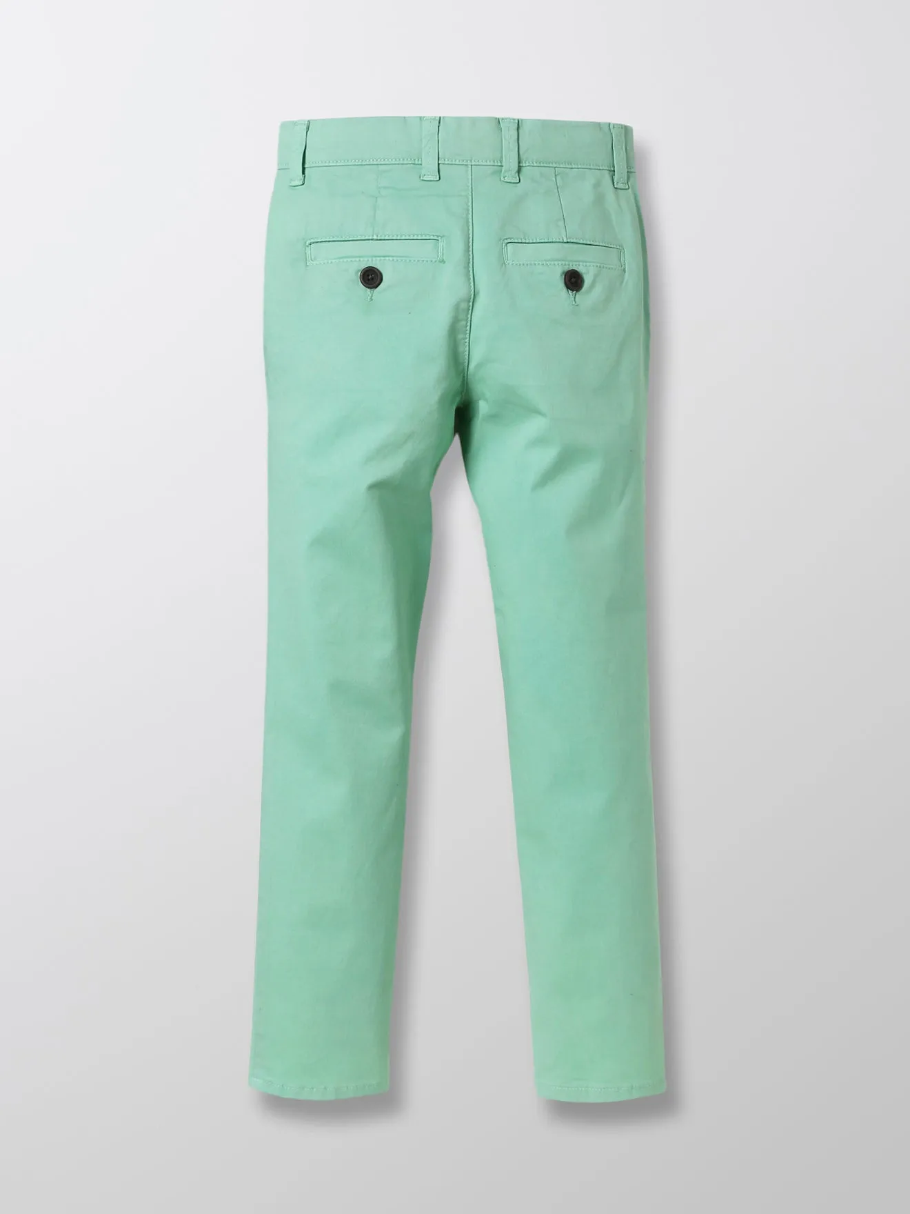 Cyrillus - Chino Light - Vert Clair Uni - Garçon