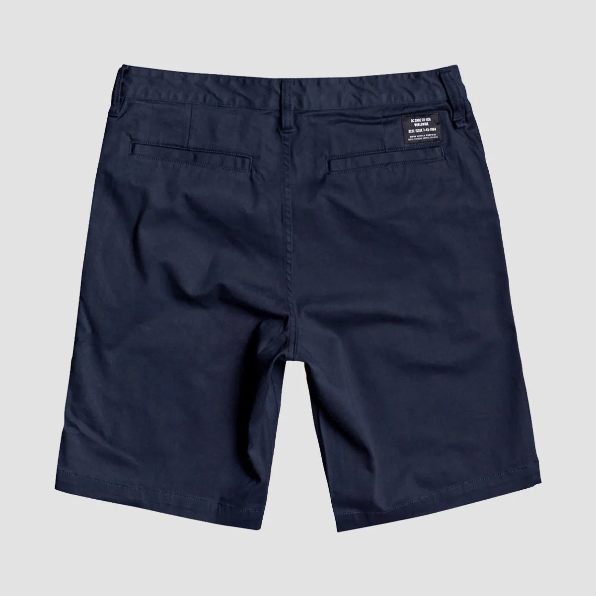 DC Worker 18.5" Chino Shorts Black Iris - Kids