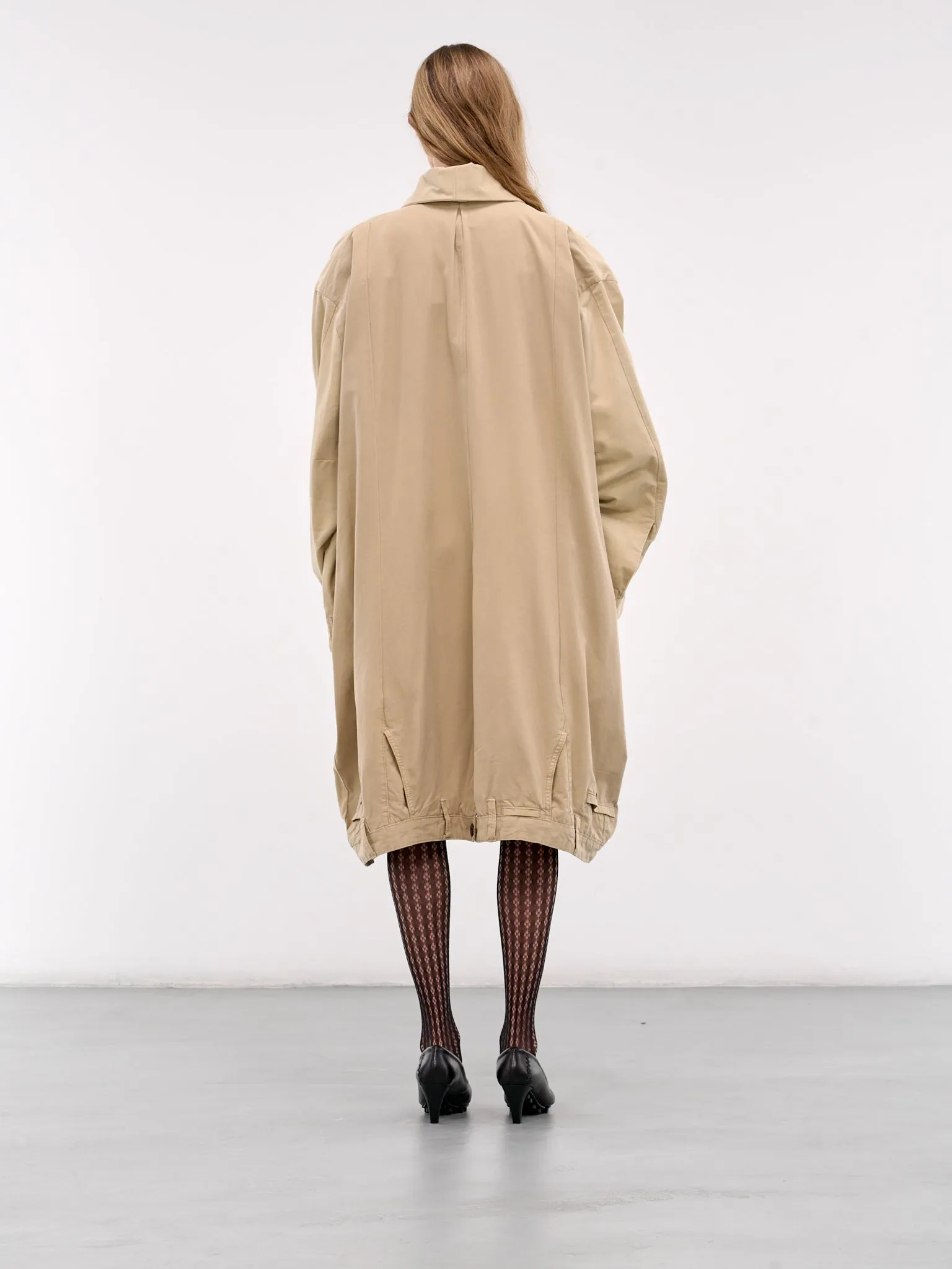 Deconstructed Chino Coat (W24036UC4-BEIGE)