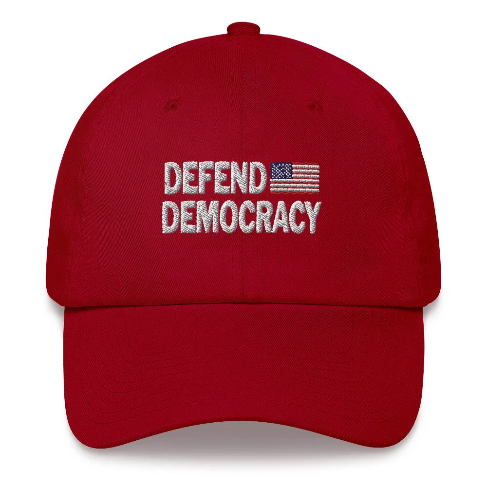 DEFEND DEMOCRACY Baseball Hat