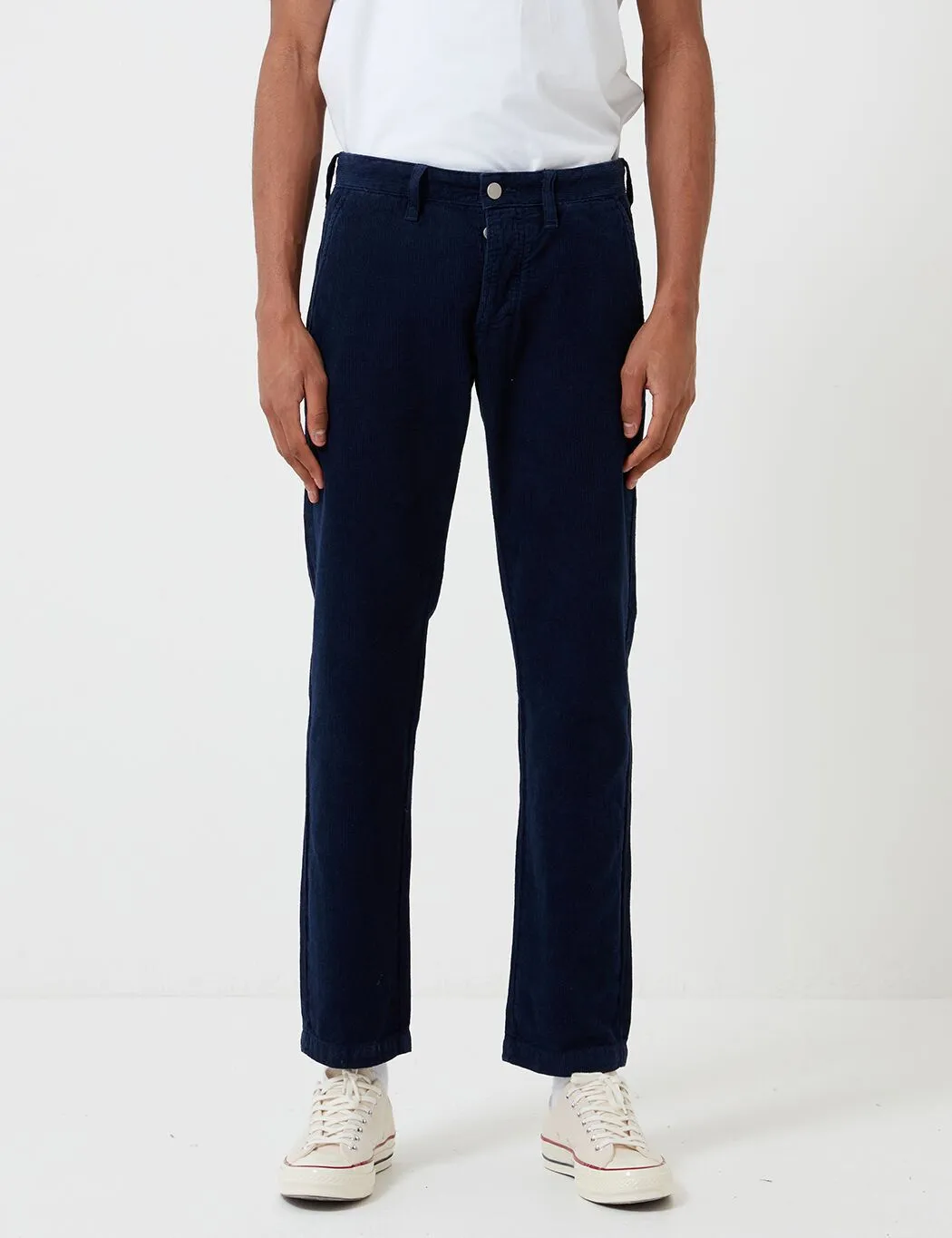 Edwin ED-55 Cords (Regular Tapered) - Indigo Blue