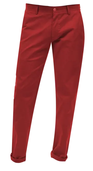 EJ Samuel Red Chino Long Pants CHL01