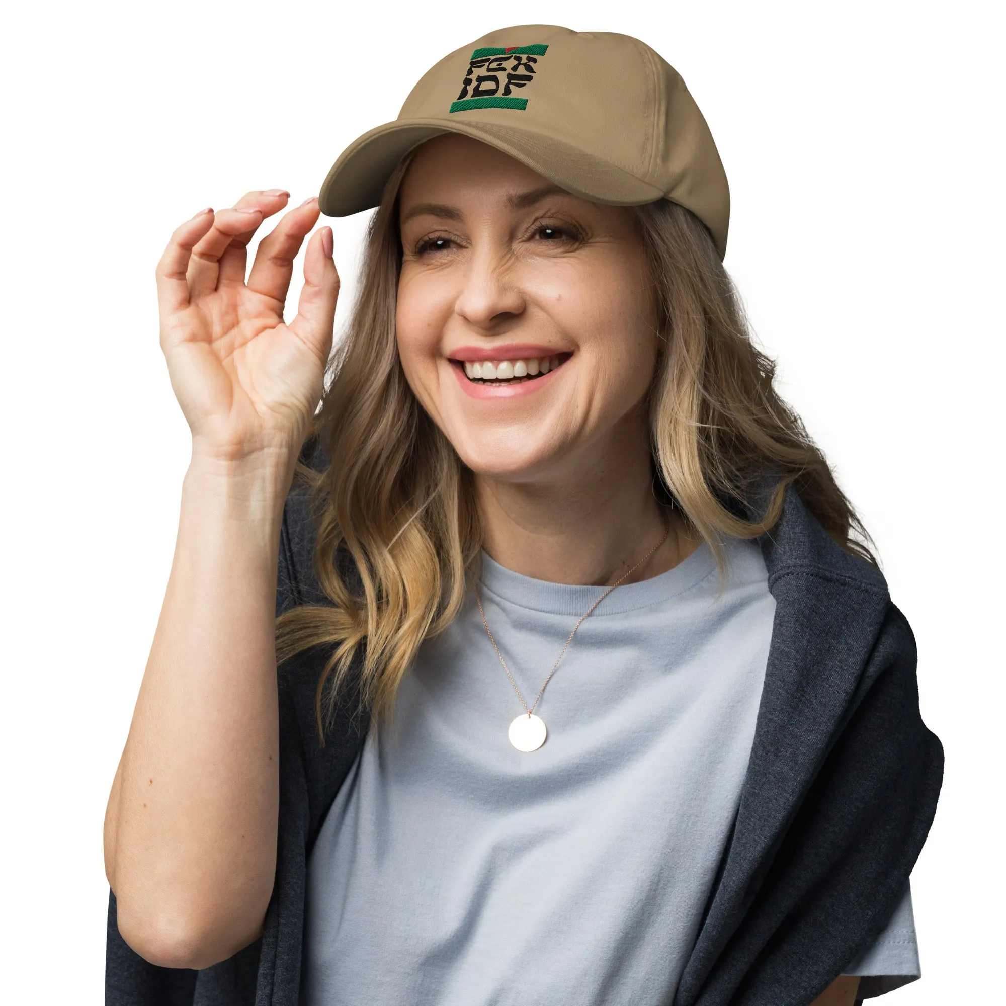 FCK IDF Embroidered Cap - Light Colors