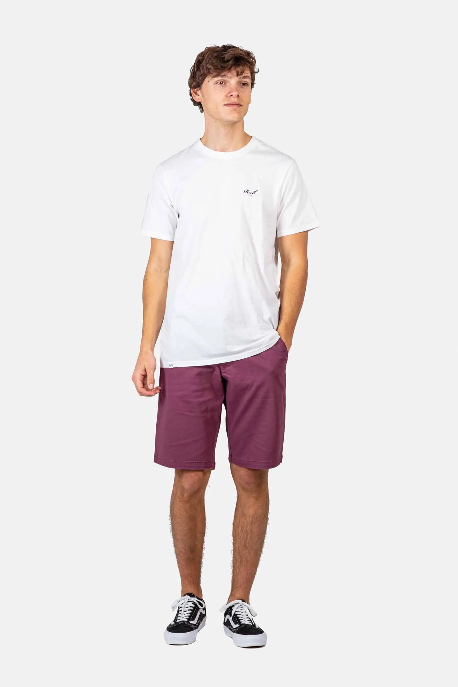 Flex Grip Chino Short - Plum Purple