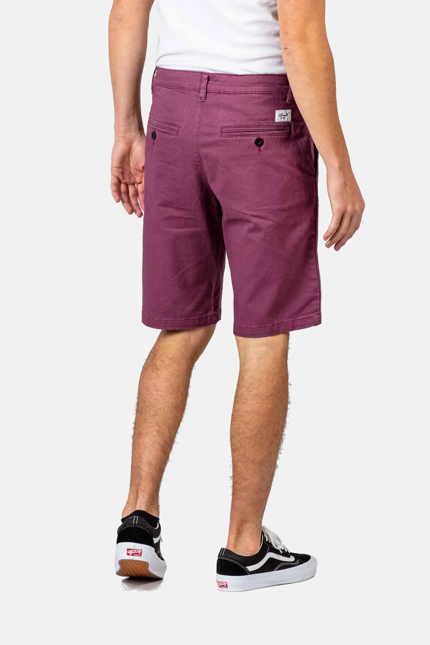 Flex Grip Chino Short - Plum Purple