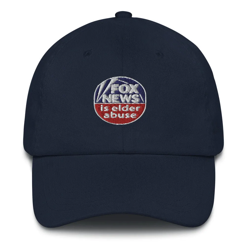 FOX NEWS IS ELDER ABUSE Baseball Hat