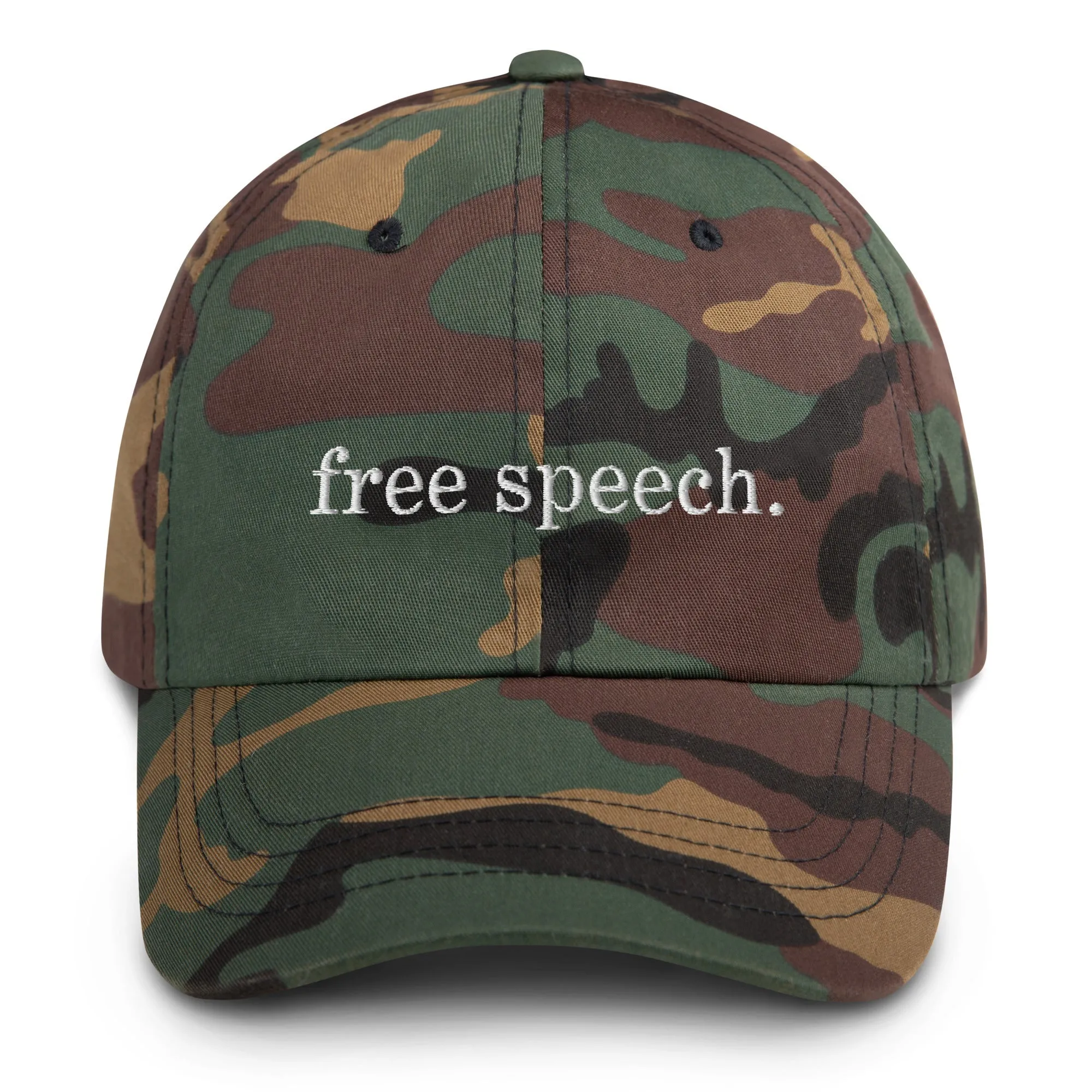 Free Speech Embroidered Dad Hat