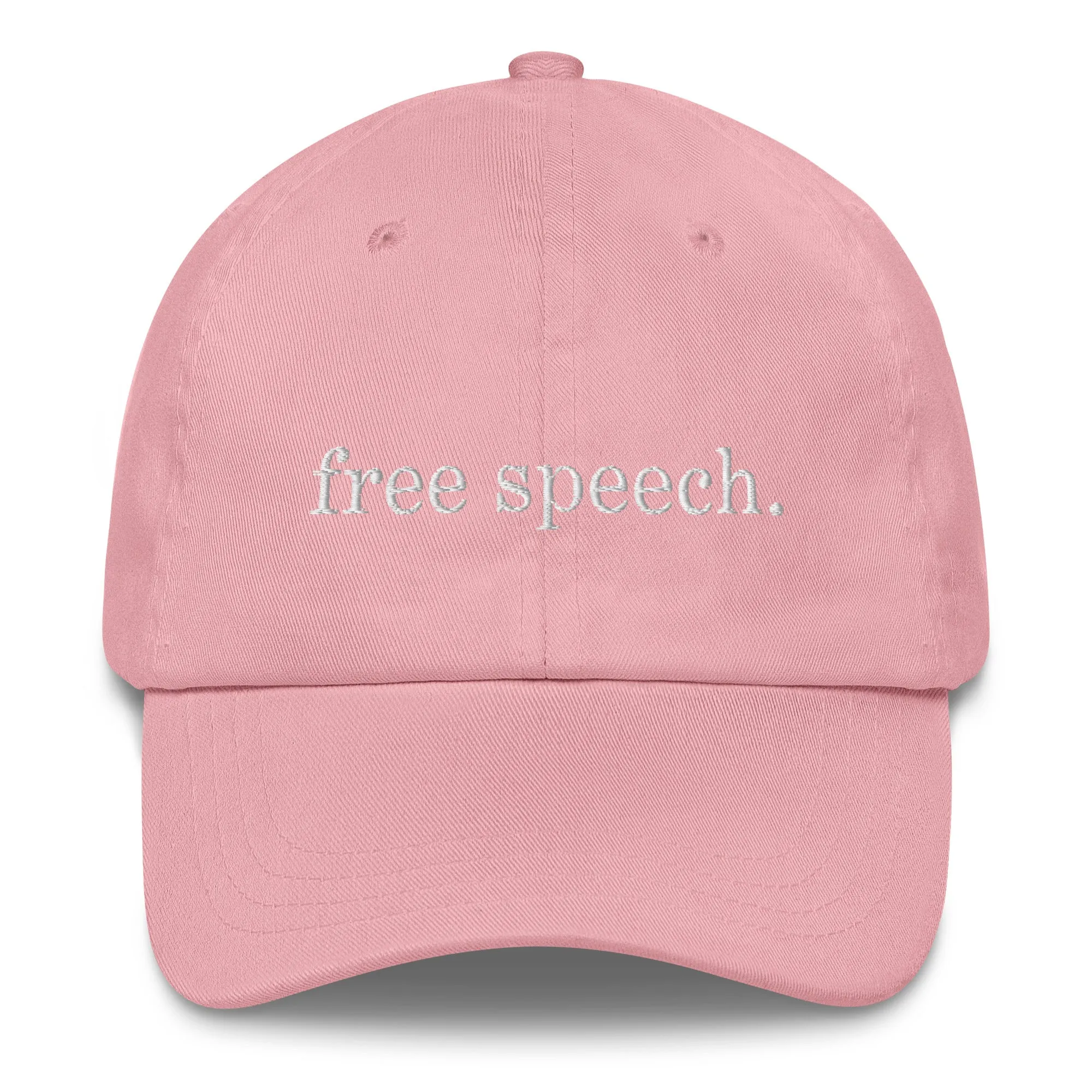 Free Speech Embroidered Dad Hat