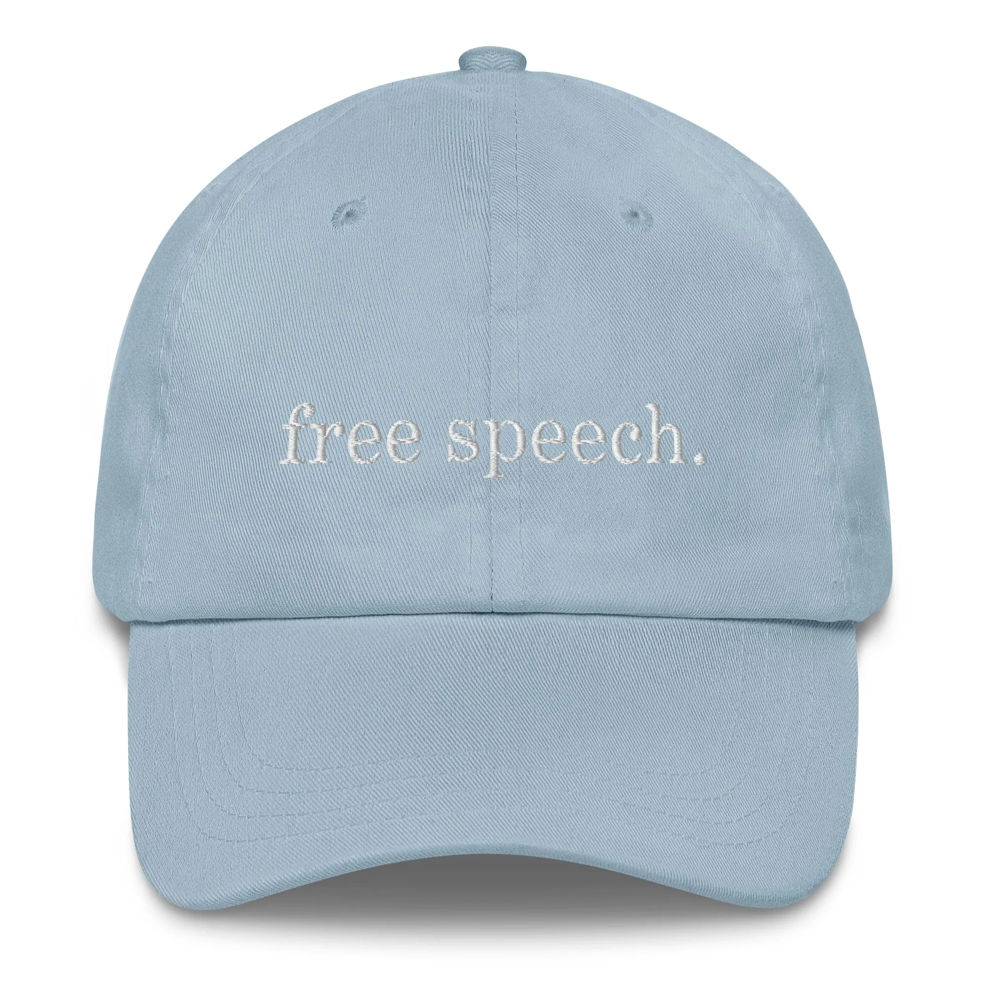 Free Speech Embroidered Dad Hat