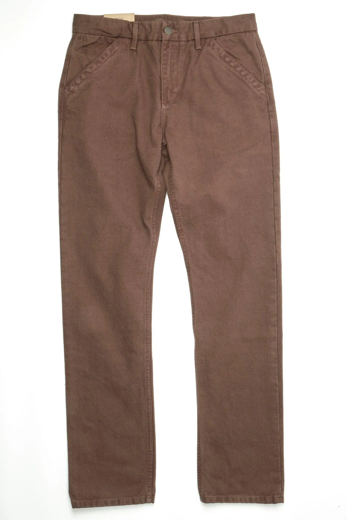 Freenote Cloth Workers Chino 14oz Slub Slim Fit - Bark