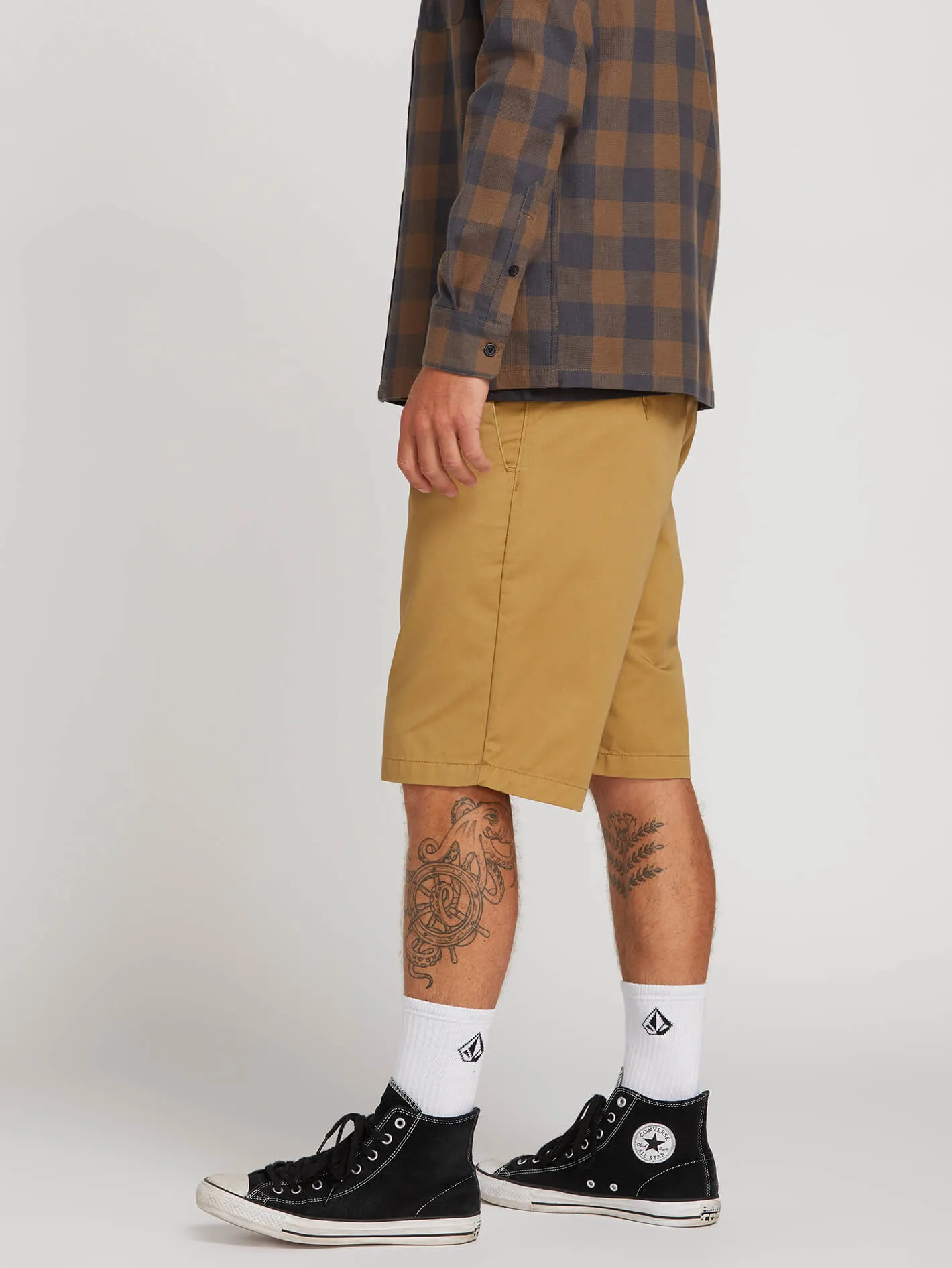 Frickin Chino Shorts - Dark Khaki