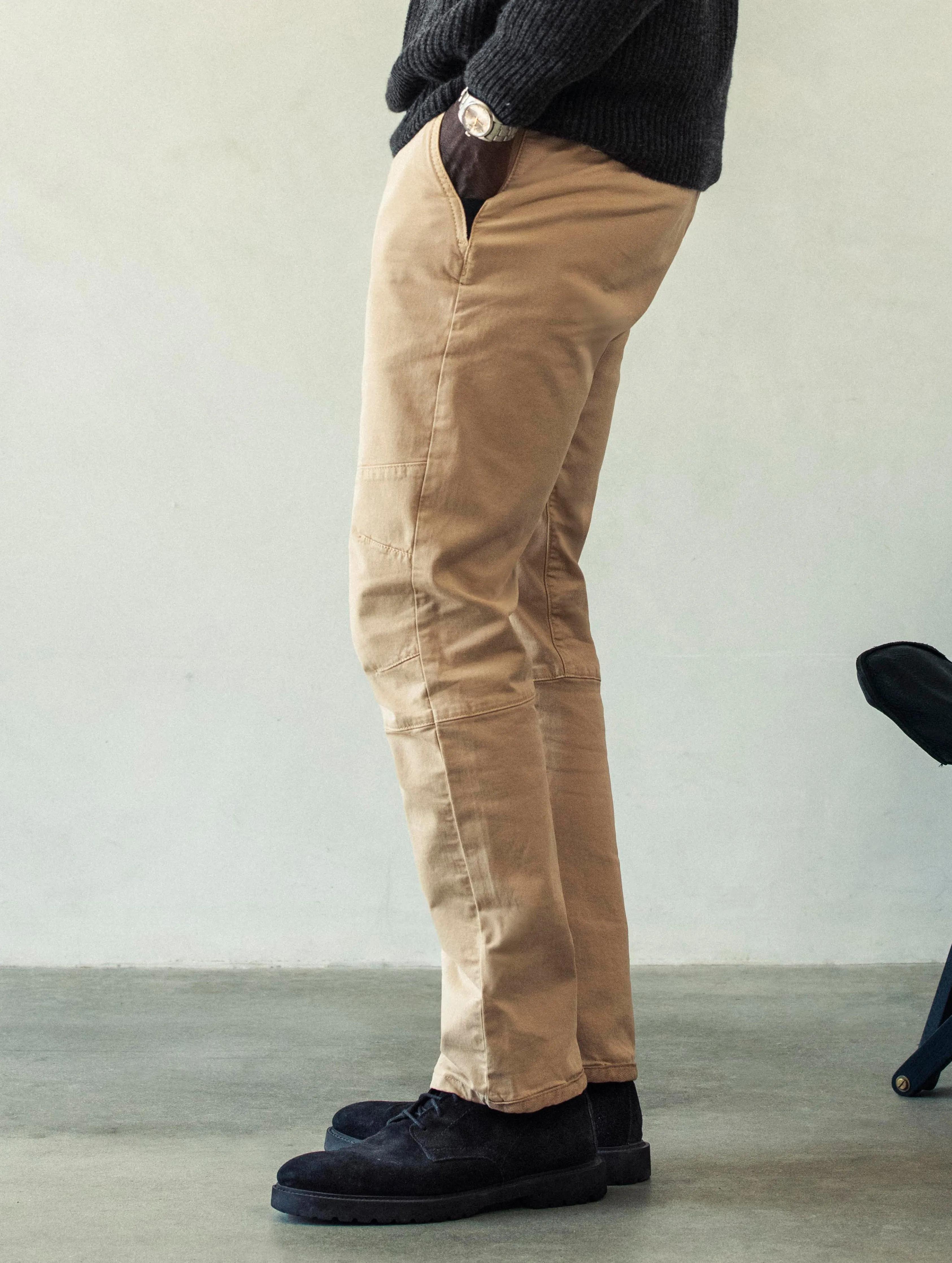 Gabriel Articulated Chino Stretch - Desert Tan