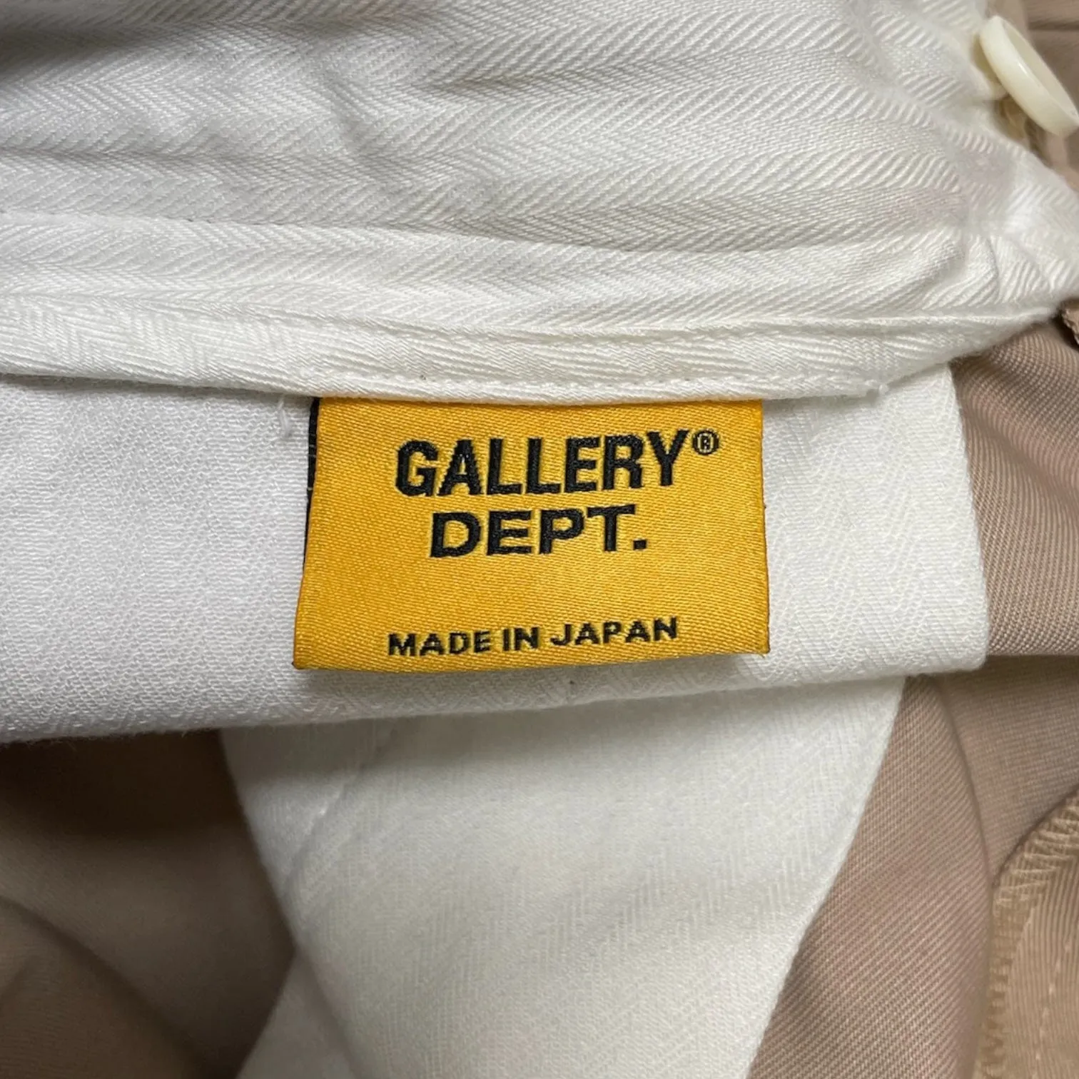 Gallery Department LA Chino Flare Khaki Pre-Owned