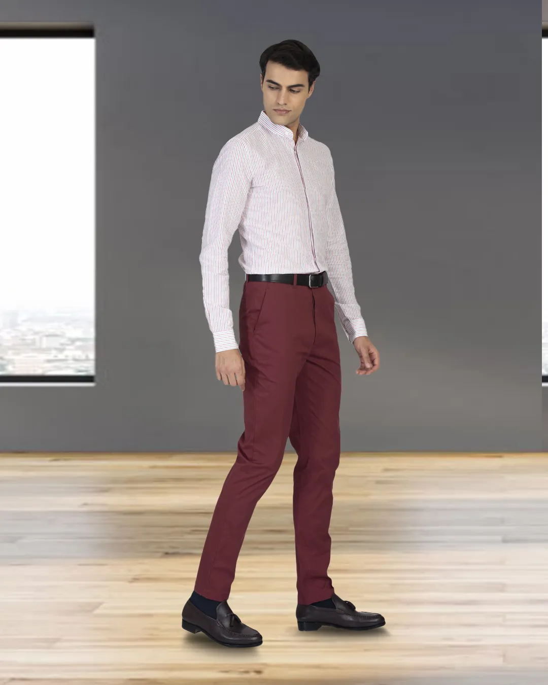 Genoa Plum Chino