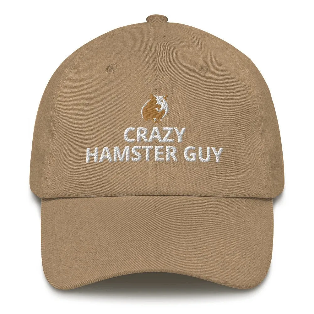 Hamster Hat | Crazy Hamster Guy | Perfect gift for the Pet Hamster lover! | Multiple Hat Colors Available