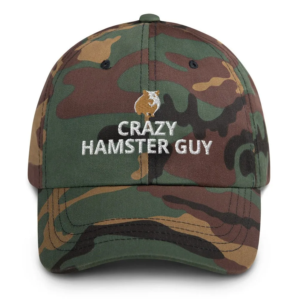 Hamster Hat | Crazy Hamster Guy | Perfect gift for the Pet Hamster lover! | Multiple Hat Colors Available