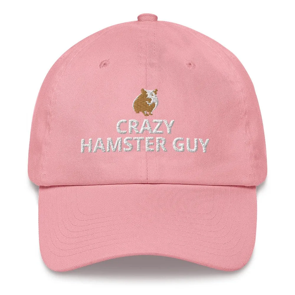 Hamster Hat | Crazy Hamster Guy | Perfect gift for the Pet Hamster lover! | Multiple Hat Colors Available