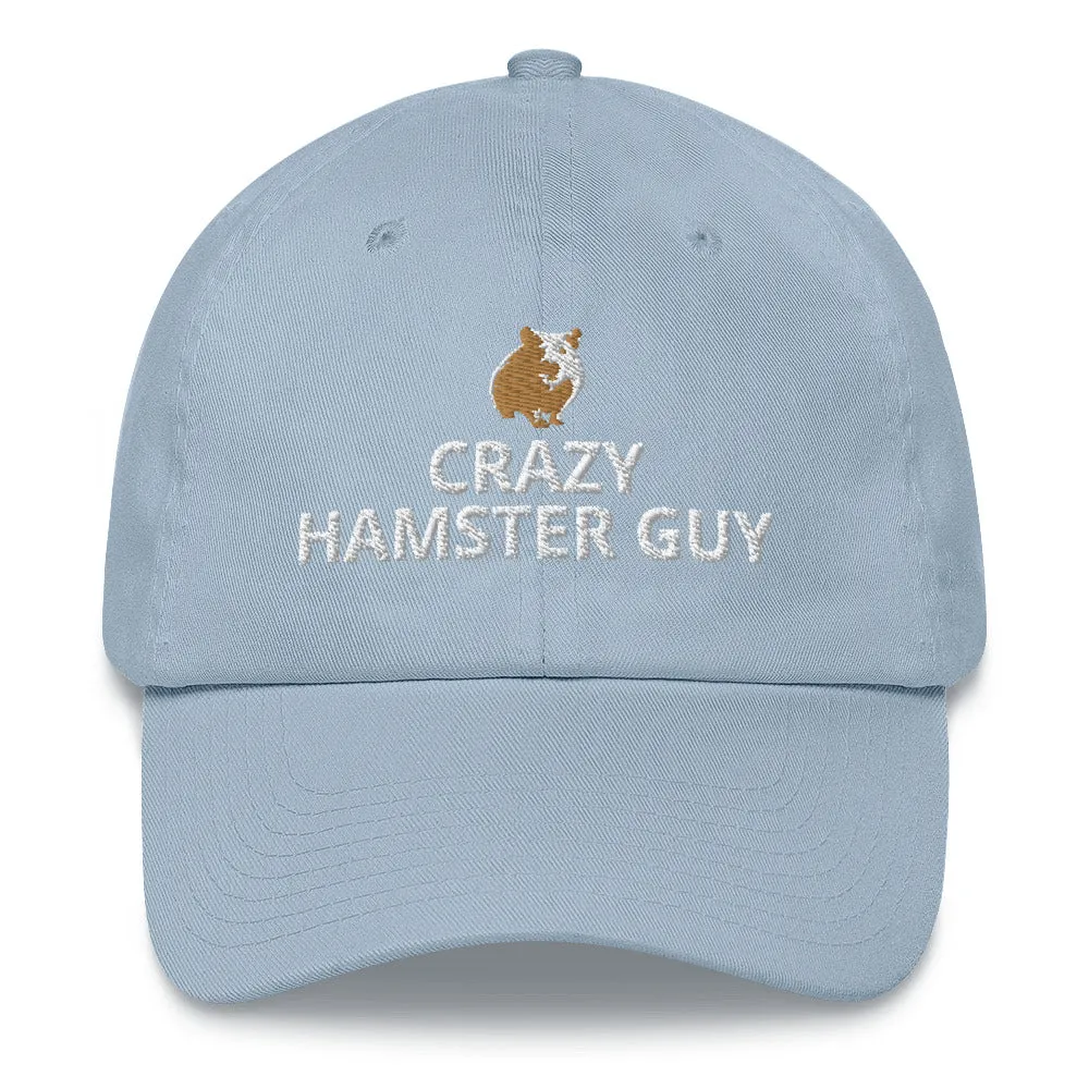 Hamster Hat | Crazy Hamster Guy | Perfect gift for the Pet Hamster lover! | Multiple Hat Colors Available