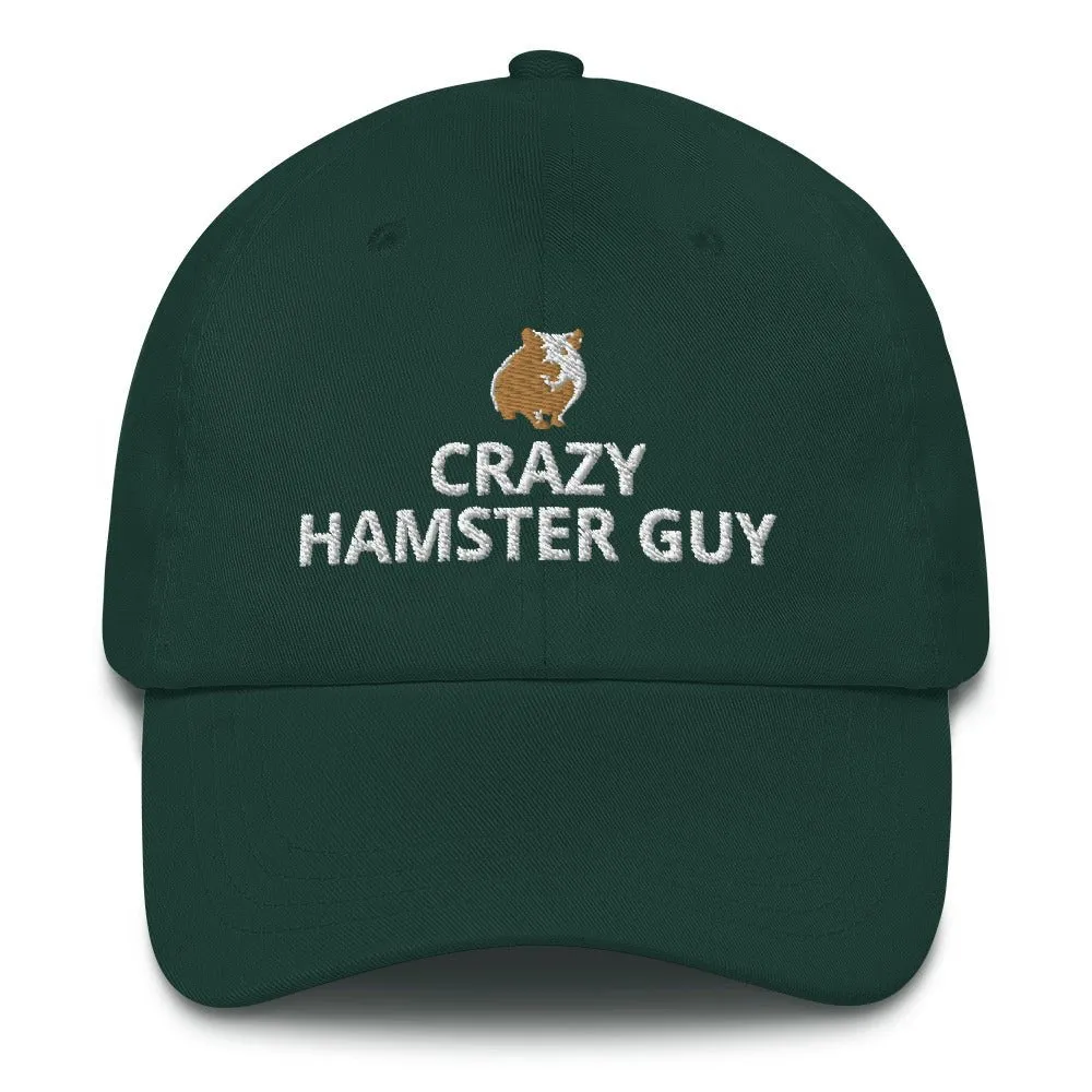 Hamster Hat | Crazy Hamster Guy | Perfect gift for the Pet Hamster lover! | Multiple Hat Colors Available