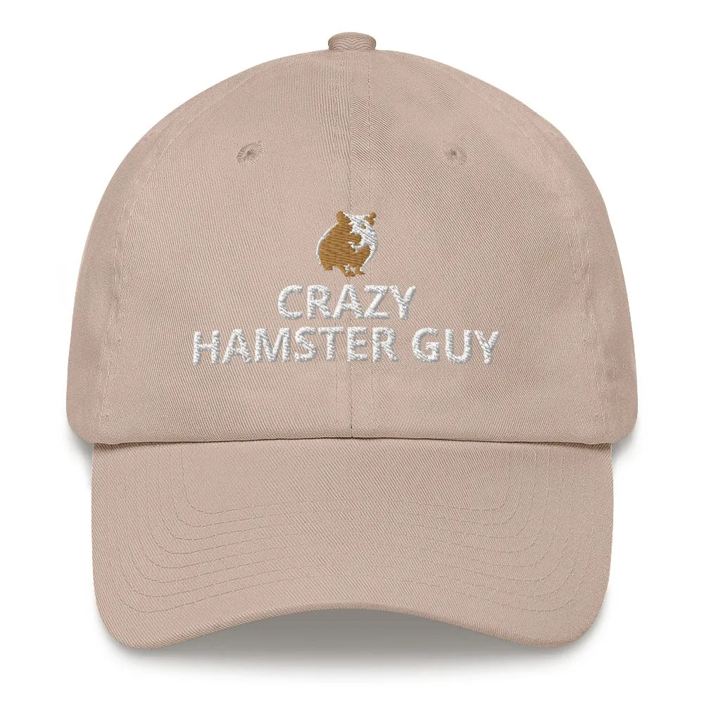 Hamster Hat | Crazy Hamster Guy | Perfect gift for the Pet Hamster lover! | Multiple Hat Colors Available