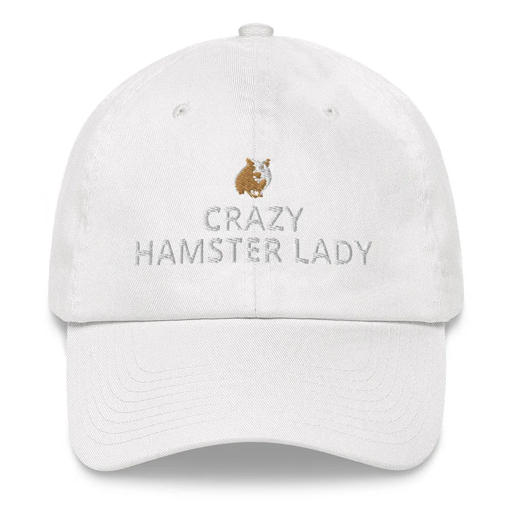 Hamster Hat | Crazy Hamster Lady | Perfect gift for the Pet Hamster lover! | Multiple Hat Colors Available