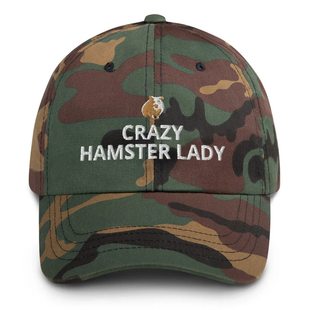 Hamster Hat | Crazy Hamster Lady | Perfect gift for the Pet Hamster lover! | Multiple Hat Colors Available