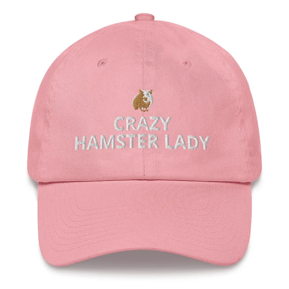 Hamster Hat | Crazy Hamster Lady | Perfect gift for the Pet Hamster lover! | Multiple Hat Colors Available