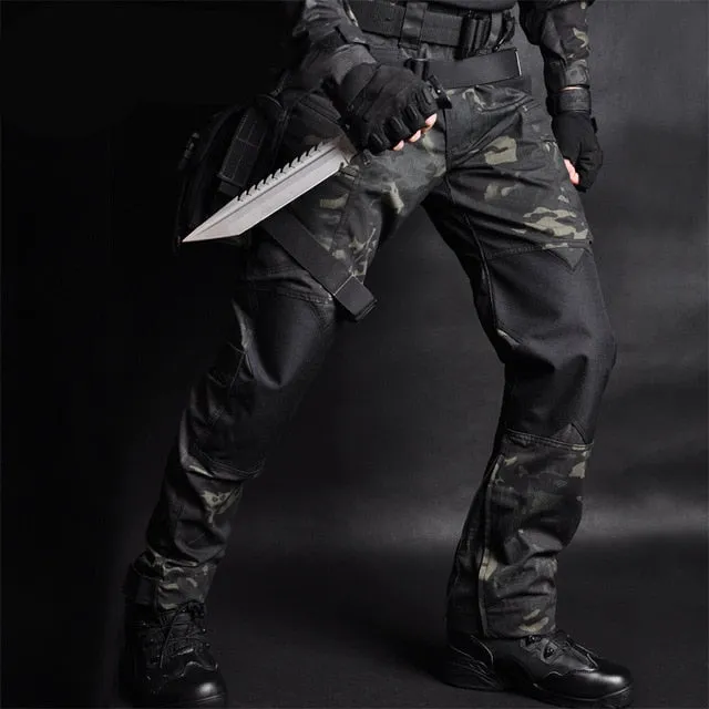 HAN WILD Jogger Tactical Pants Camouflage Military Cargo Sweatpants Loose Camo Casual Trousers Joggers pantalones tacticos XXXL