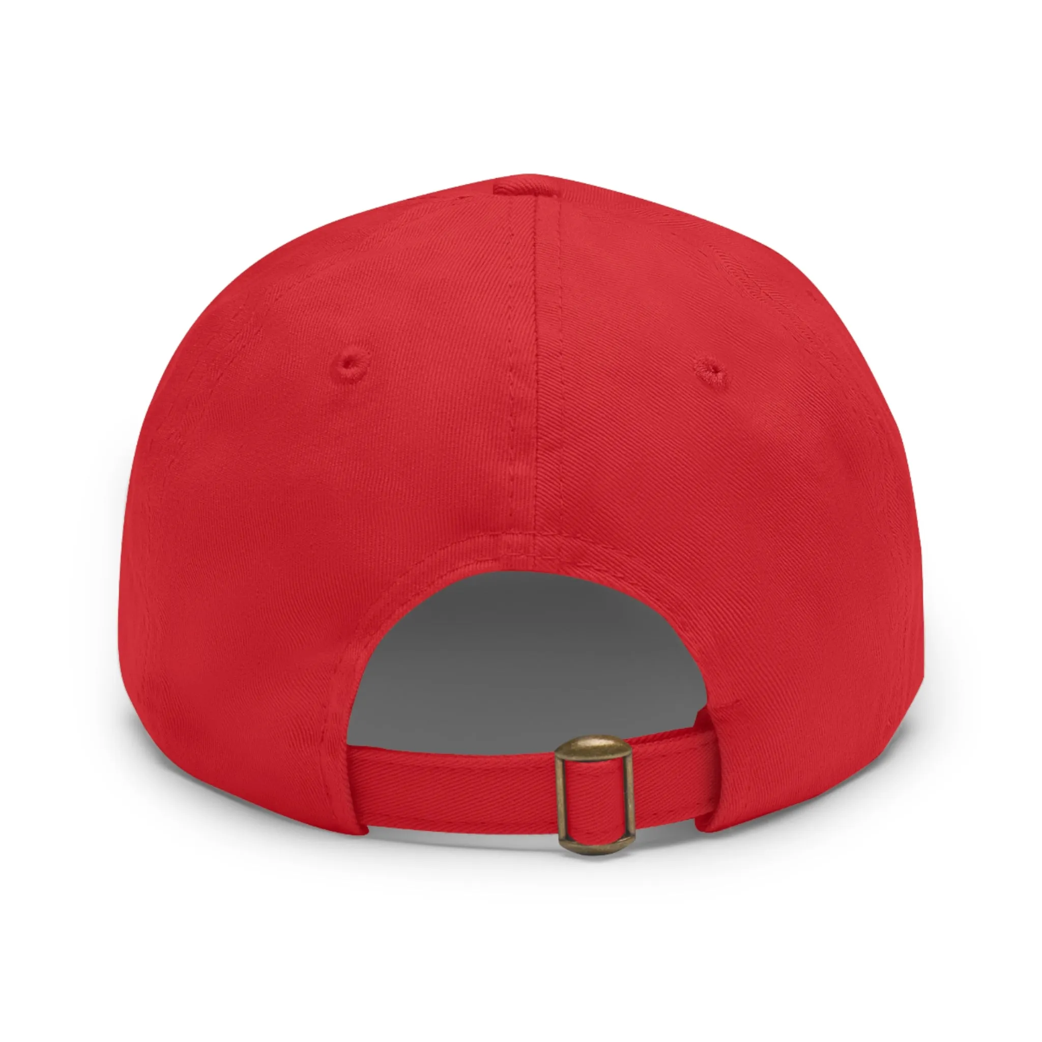 Hat with Leather Patch (Round) - Hiking