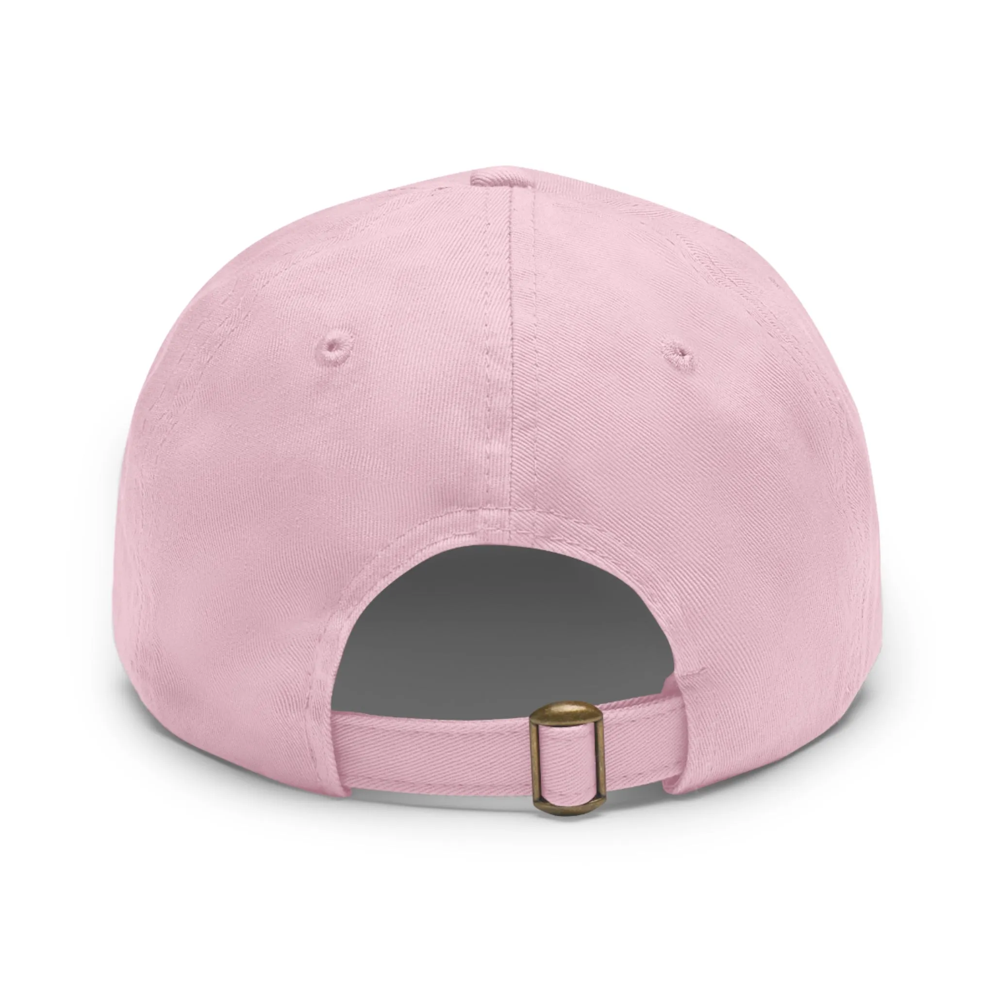 Hat with Leather Patch (Round) - Hiking