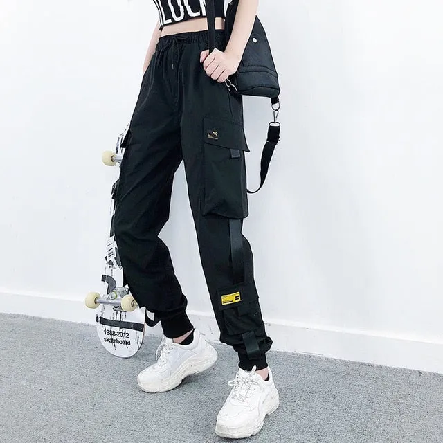 High Waist Loose Streetwear Big Pockets Cargo pants