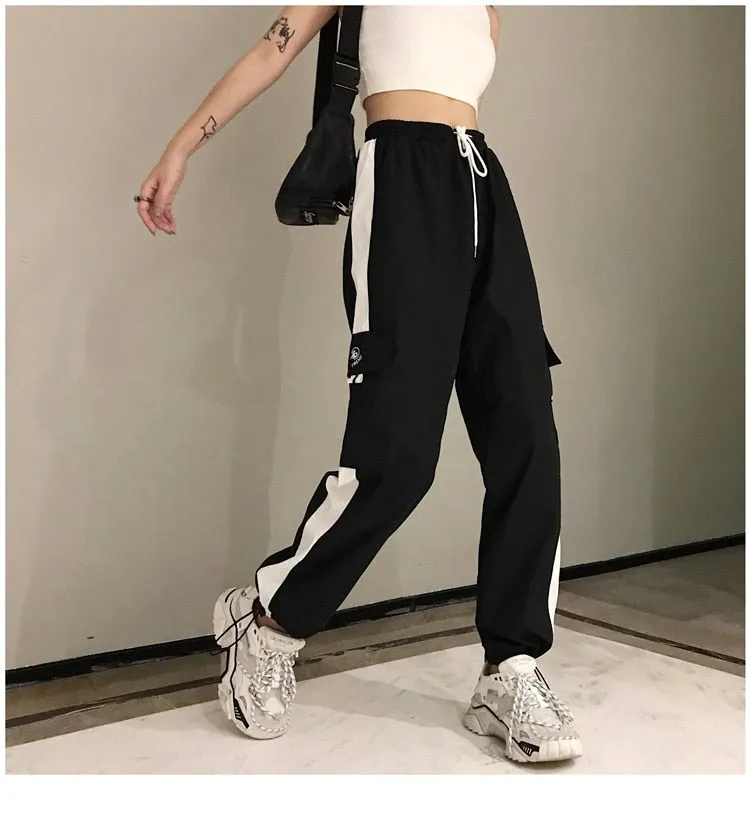 High Waist Loose Streetwear Big Pockets Cargo pants