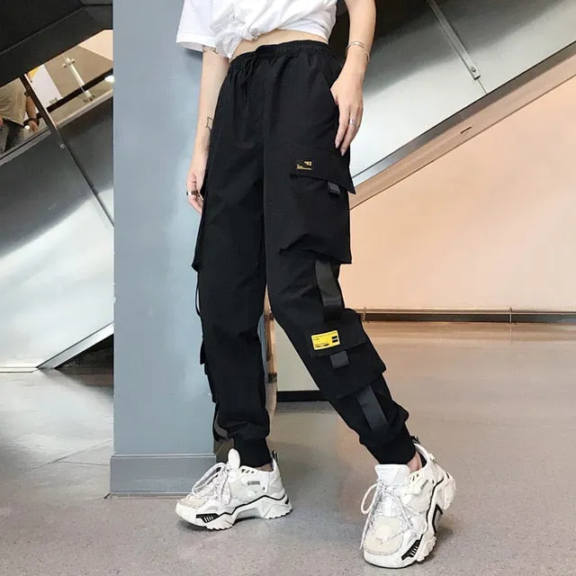 High Waist Loose Streetwear Big Pockets Cargo pants