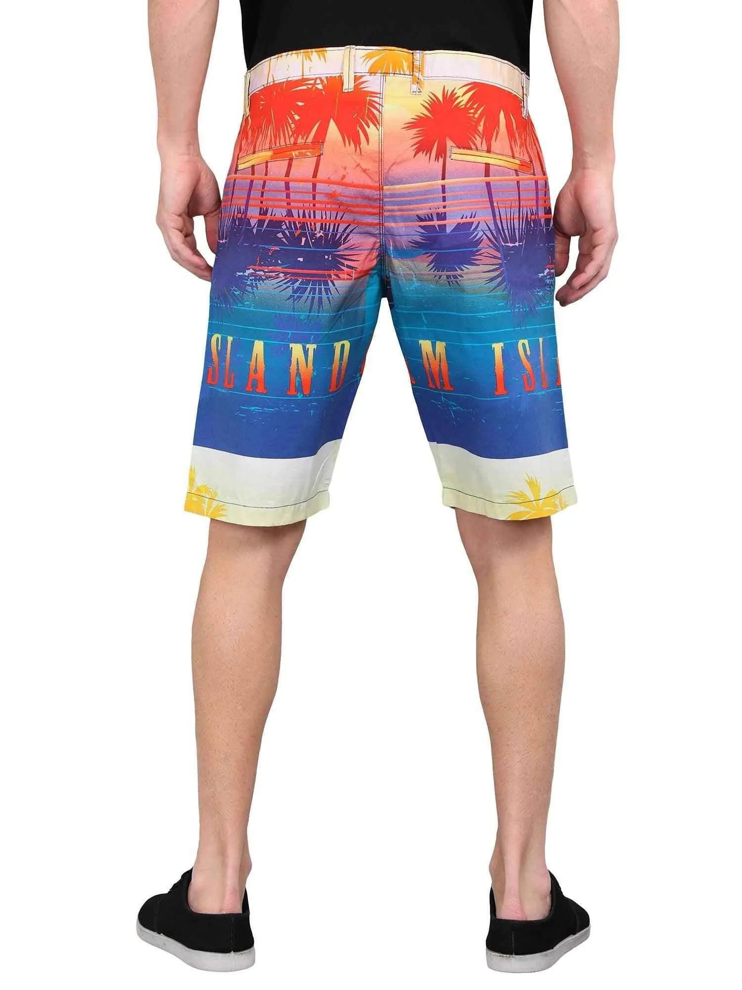 Horizon Digital Printed Giza Cotton Men's Shorts