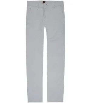 Hugo Boss Orange Chino Slim Trouser: LIGHT GREY