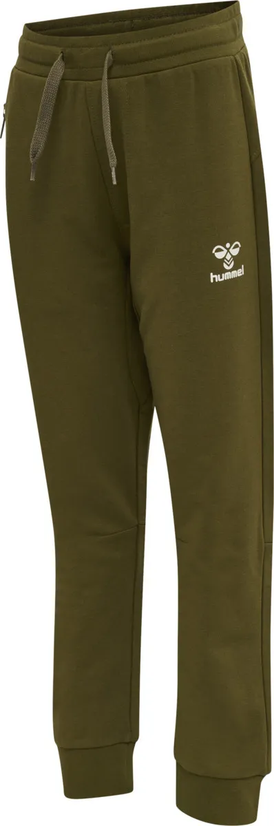 Hummel Kids&#x27; hmlON Pants Dark Olive | Buy Hummel Kids&#x27; hmlON Pants Dark Olive here | Outnorth