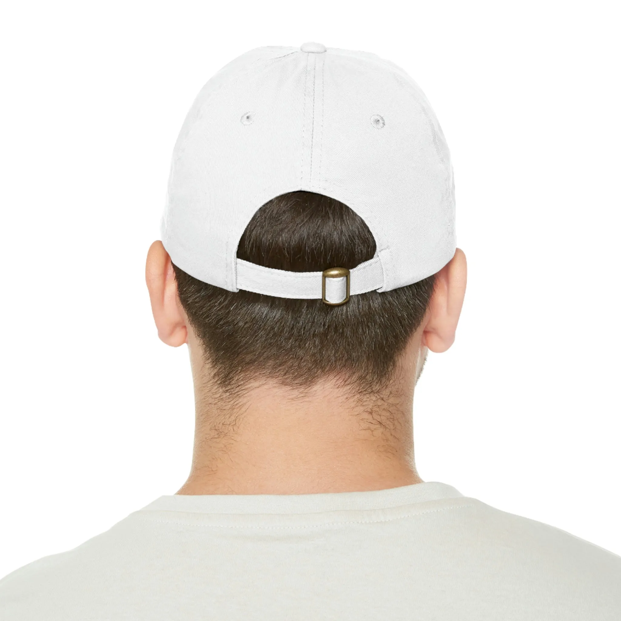 I love my Great Dane Dog POD Dad Hat with Leather Patch (Rectangle)