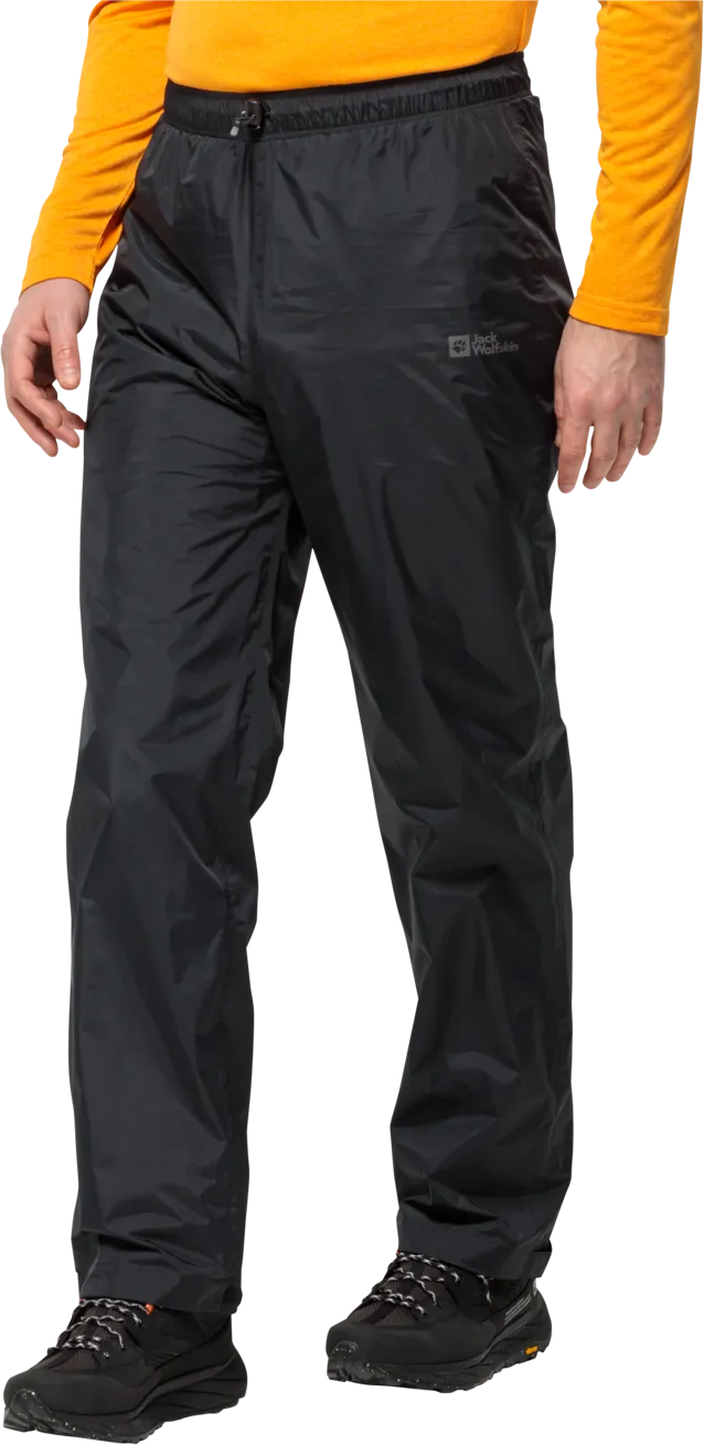 Jack Wolfskin Unisex Rainy Day Pants Black | Buy Jack Wolfskin Unisex Rainy Day Pants Black here | Outnorth