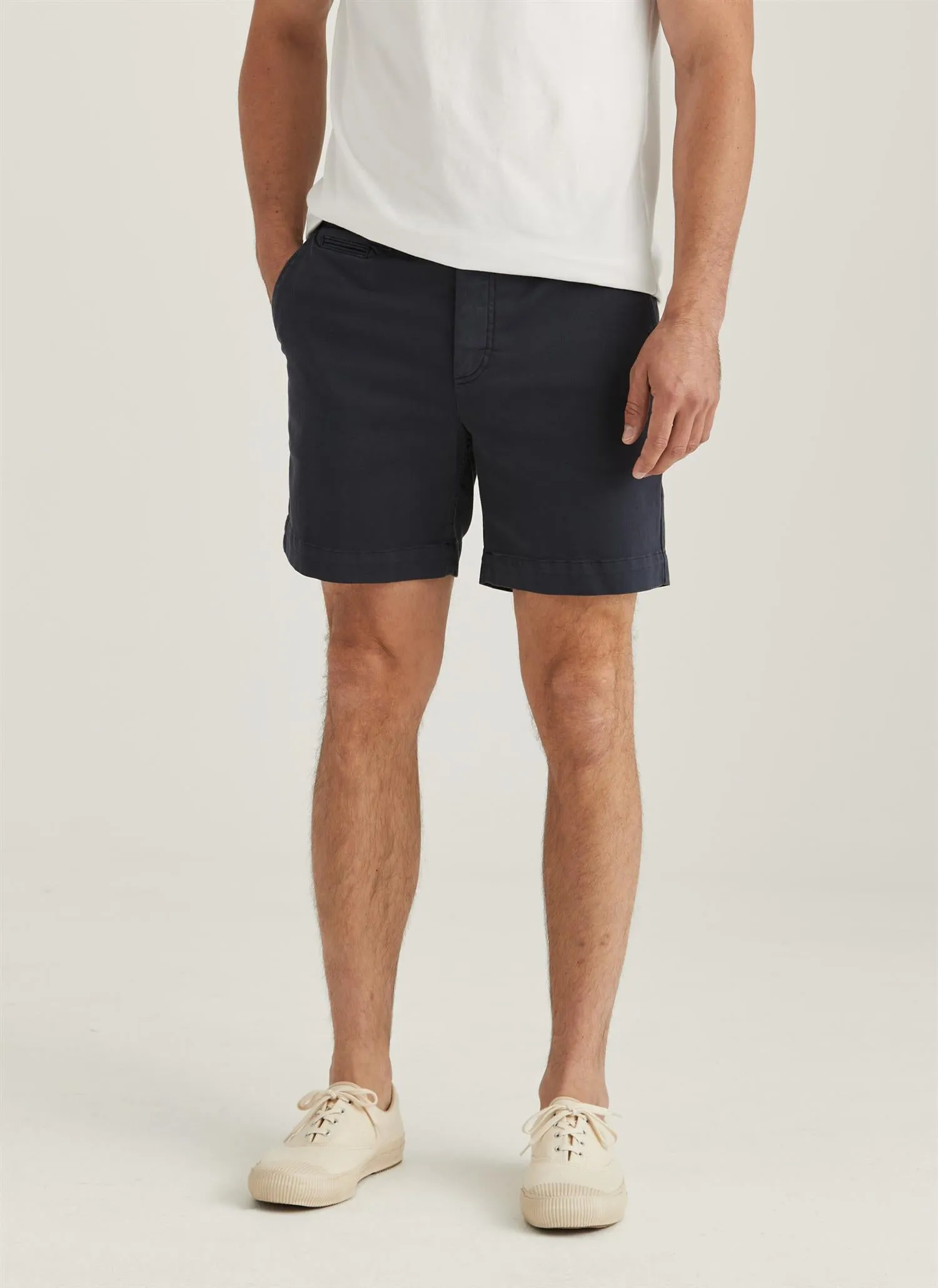 Jeffrey Short Chino Shorts Marine