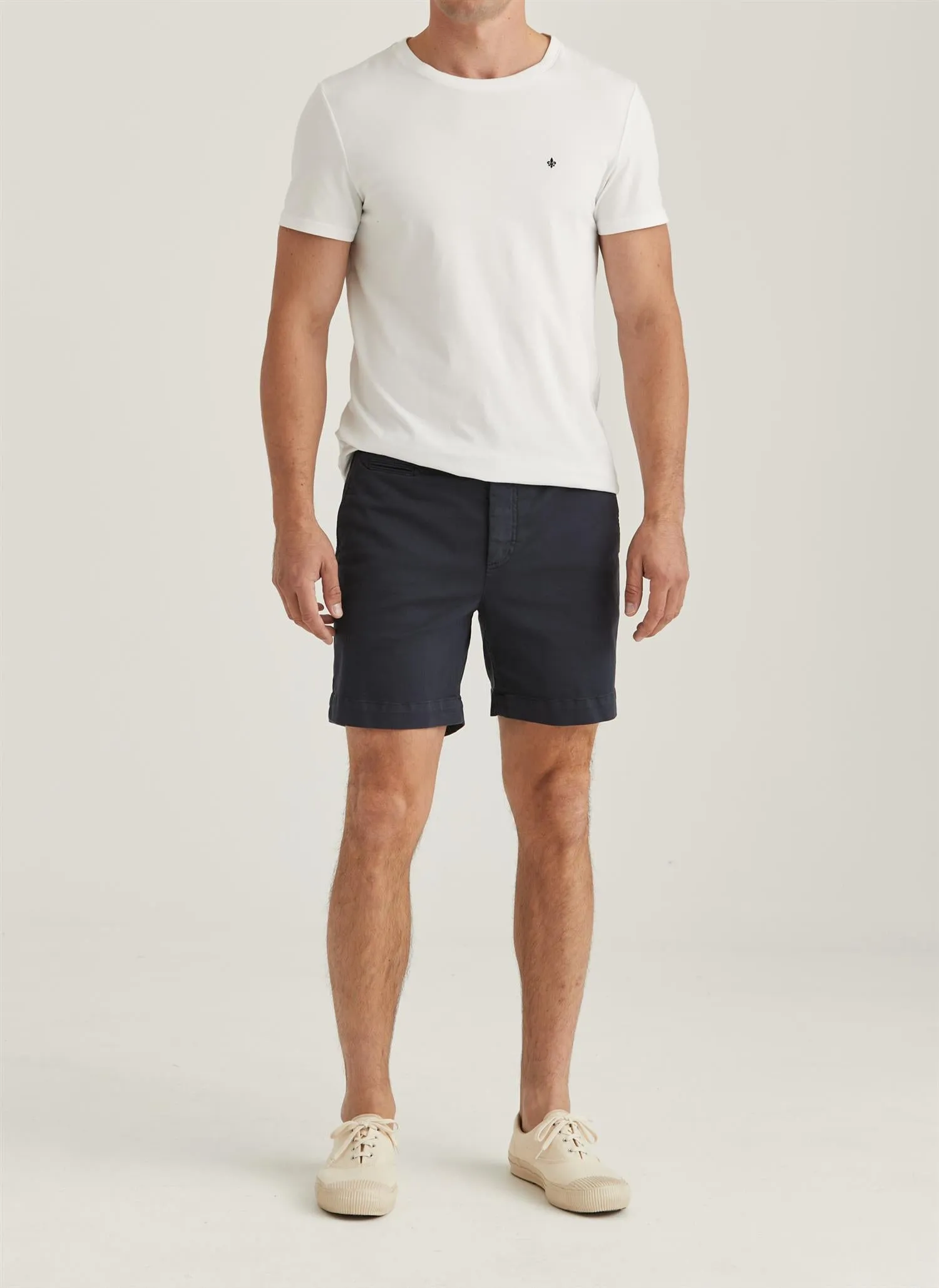 Jeffrey Short Chino Shorts Marine