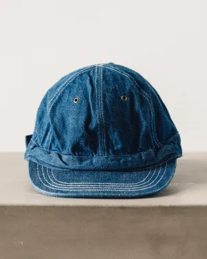 Kapital Barbie Cap, Indigo 11.5oz Denim